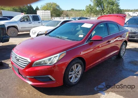 2016 Hyundai Sonata Se из США, поврежденный, VIN 5NPE24AF8GH265398